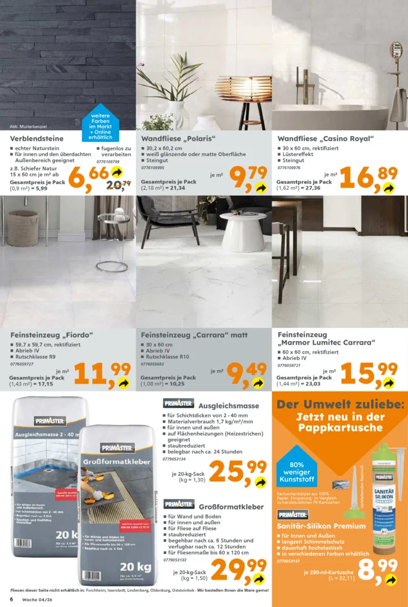 Globus Baumarkt Prospekt vom 19.01.2026, Seite 6