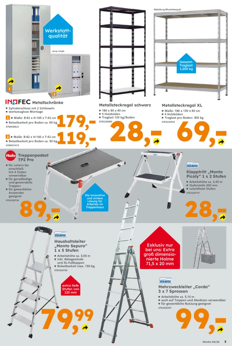 Globus Baumarkt Prospekt vom 26.01.2026, Seite 9