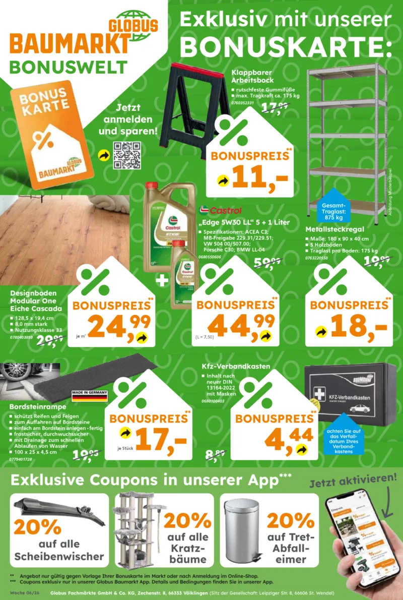 Globus Baumarkt Prospekt vom 01.02.2026, Seite 12