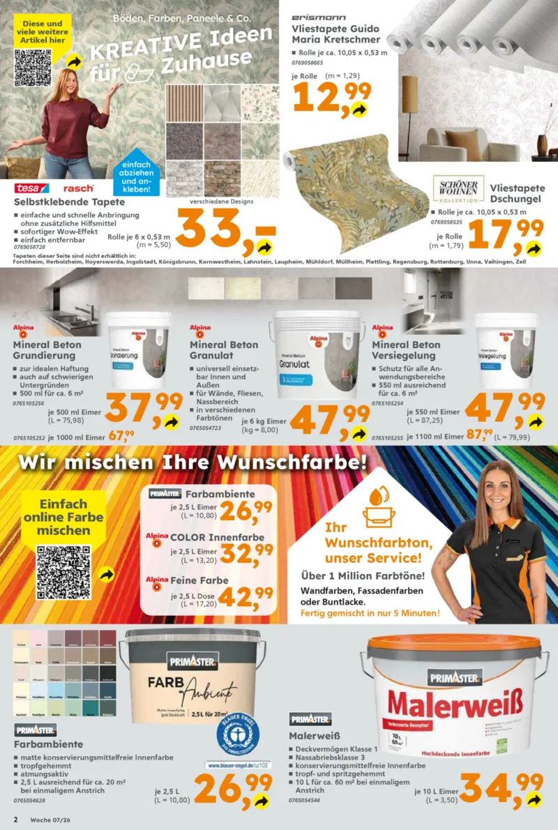 Globus Baumarkt Prospekt vom 09.02.2026, Seite 2