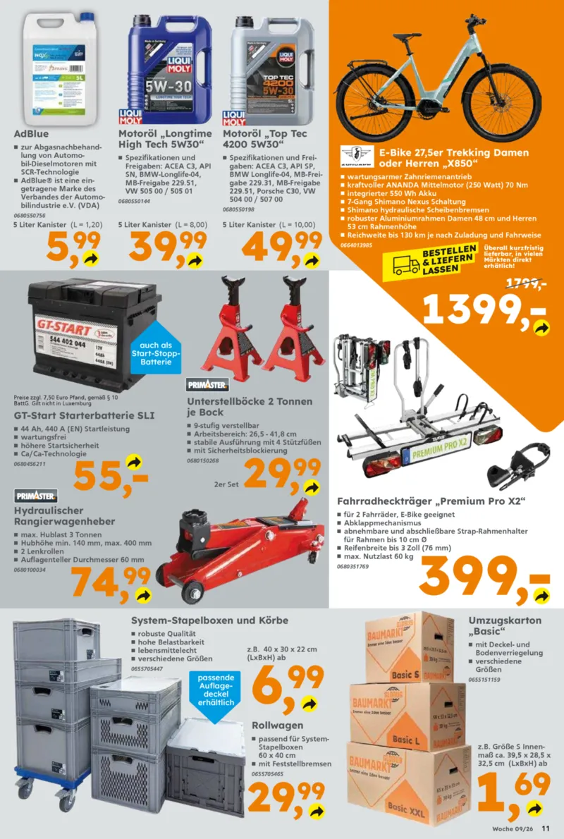 Globus Baumarkt Prospekt vom 23.02.2026, Seite 11