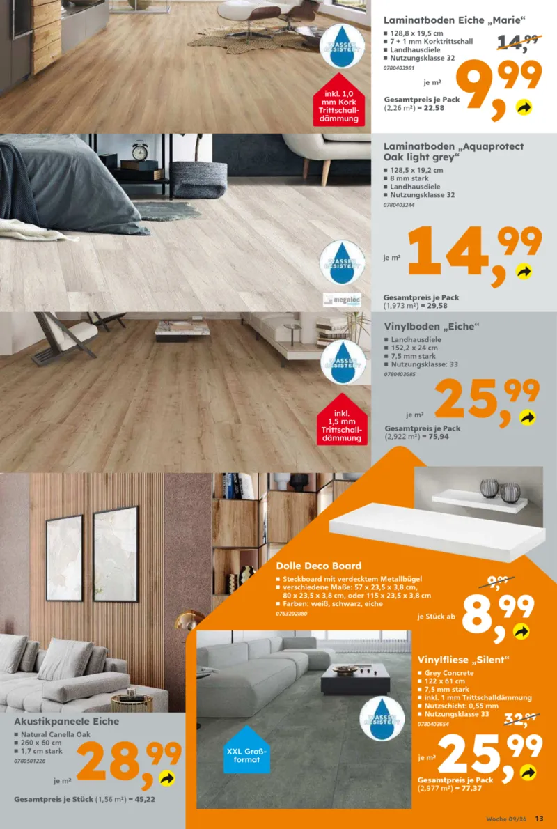 Globus Baumarkt Prospekt vom 23.02.2026, Seite 13