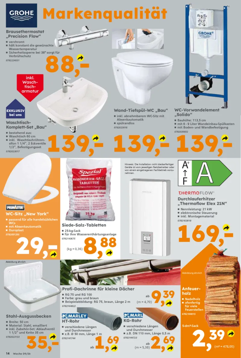 Globus Baumarkt Prospekt vom 23.02.2026, Seite 14