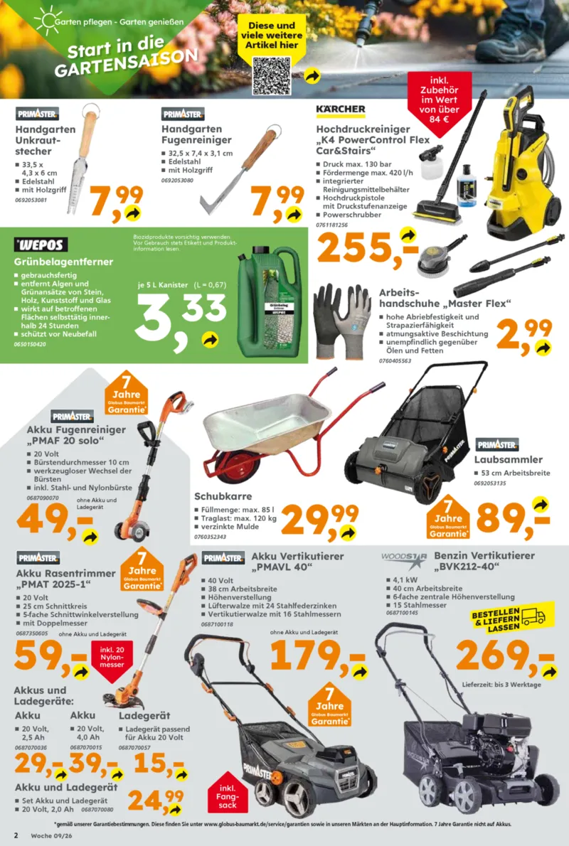 Globus Baumarkt Prospekt vom 23.02.2026, Seite 2