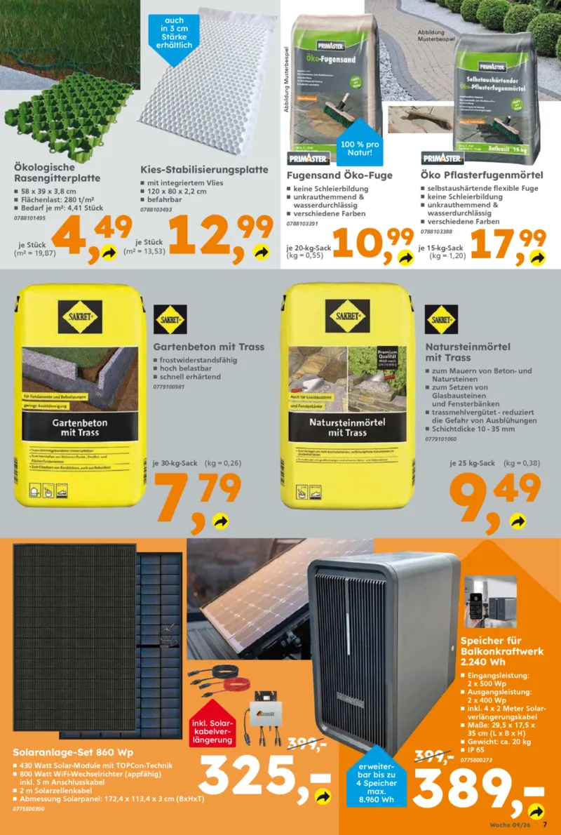 Globus Baumarkt Prospekt vom 23.02.2026, Seite 7