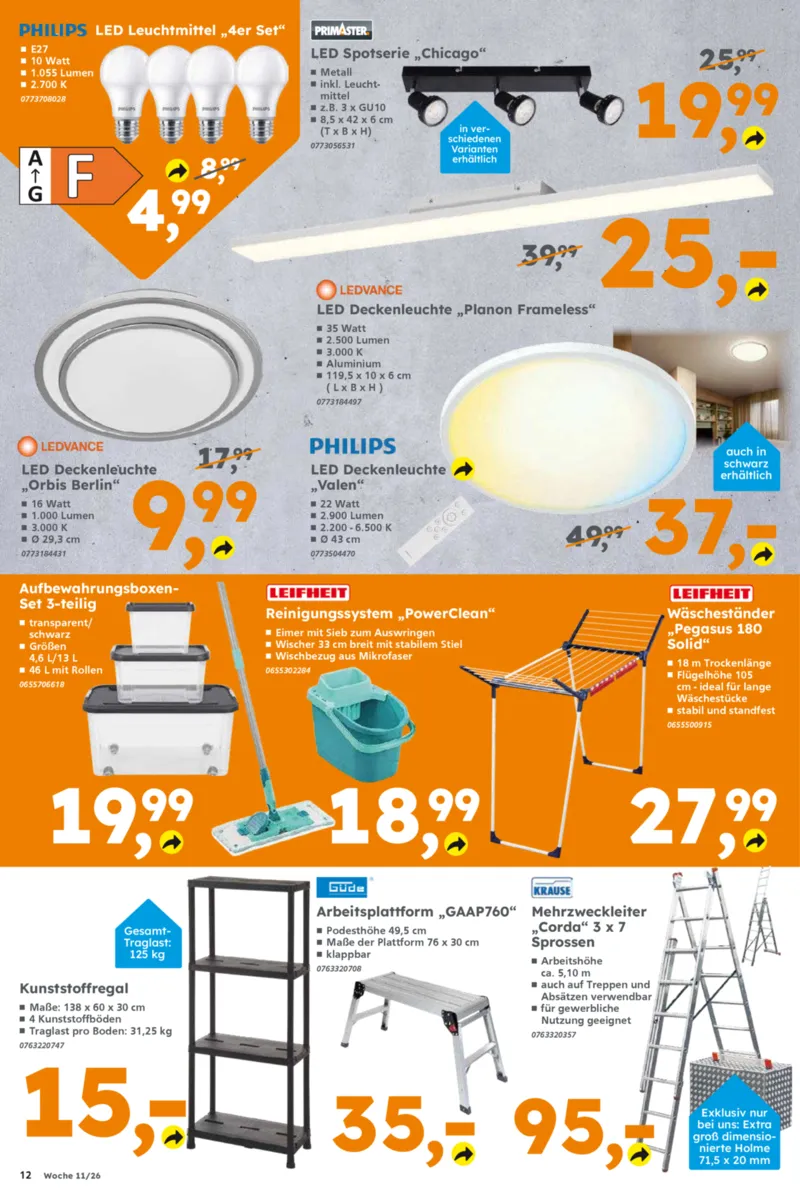 Globus Baumarkt Prospekt vom 09.03.2026, Seite 12