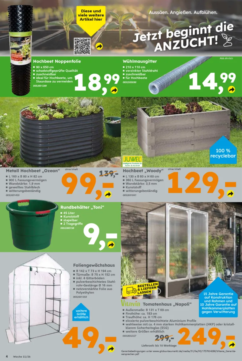 Globus Baumarkt Prospekt vom 09.03.2026, Seite 4