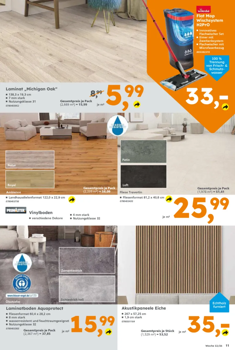 Globus Baumarkt Prospekt vom 16.03.2026, Seite 11