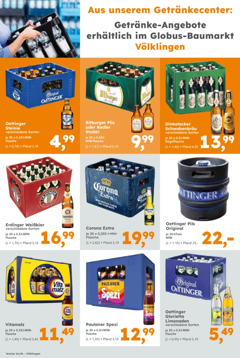 Globus Baumarkt Prospekt vom 30.03.2026, Seite 16