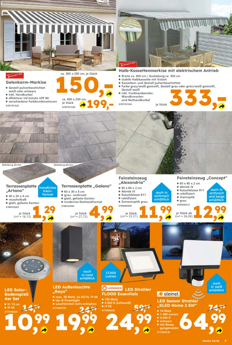 Globus Baumarkt Prospekt vom 30.03.2026, Seite 3