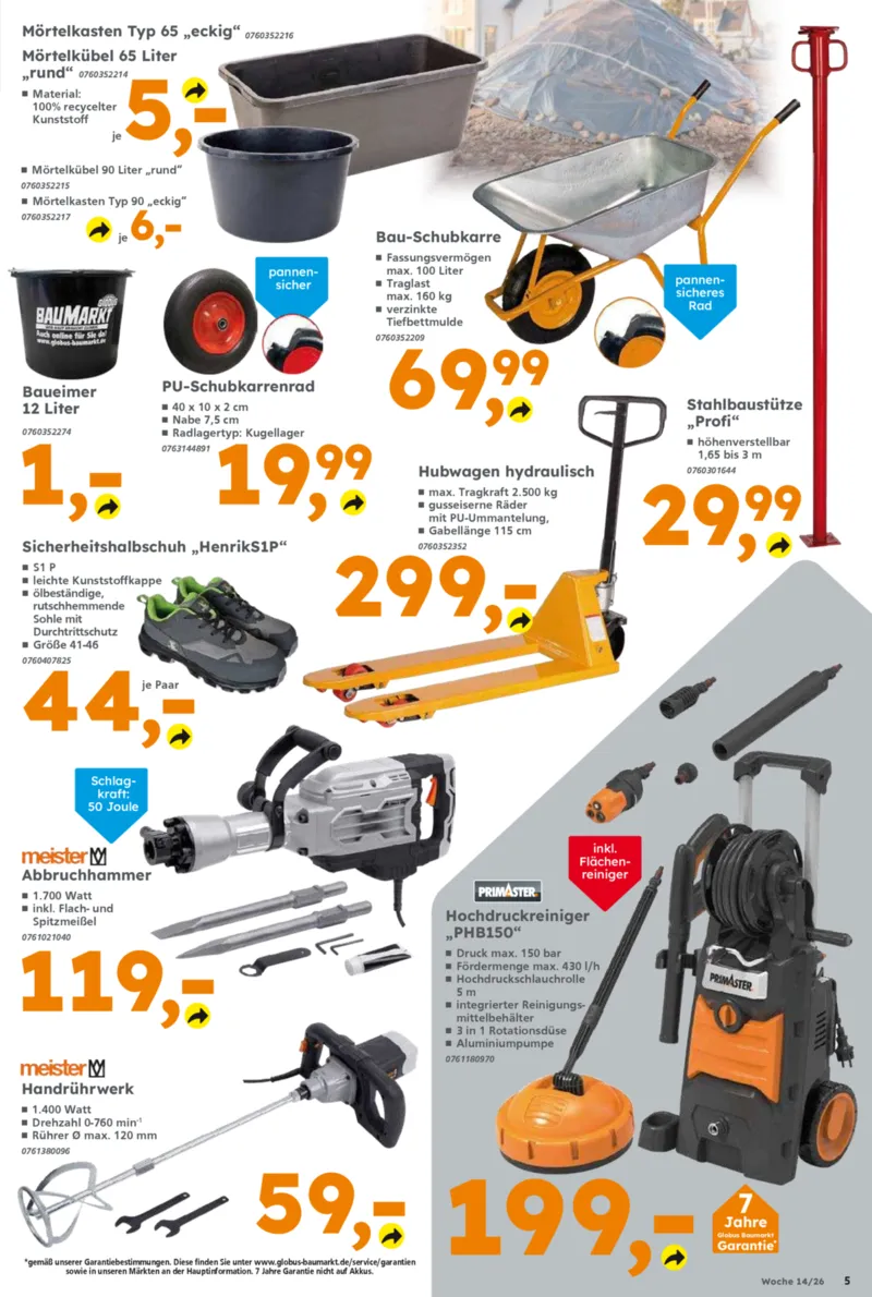 Globus Baumarkt Prospekt vom 30.03.2026, Seite 5