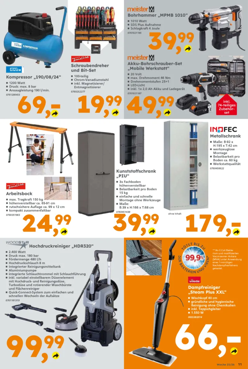 Globus Baumarkt Prospekt vom 07.04.2026, Seite 11