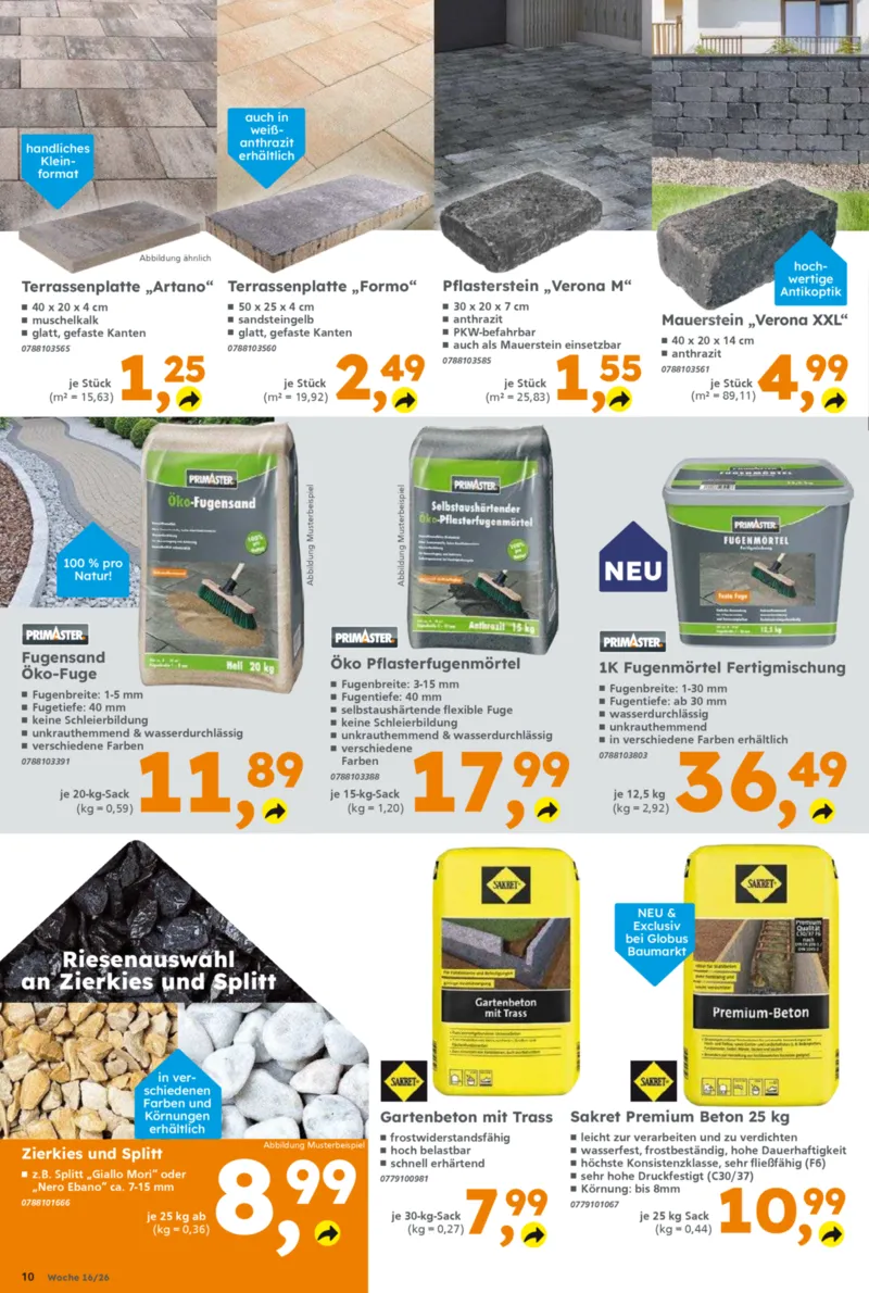 Globus Baumarkt Prospekt vom 13.04.2026, Seite 10