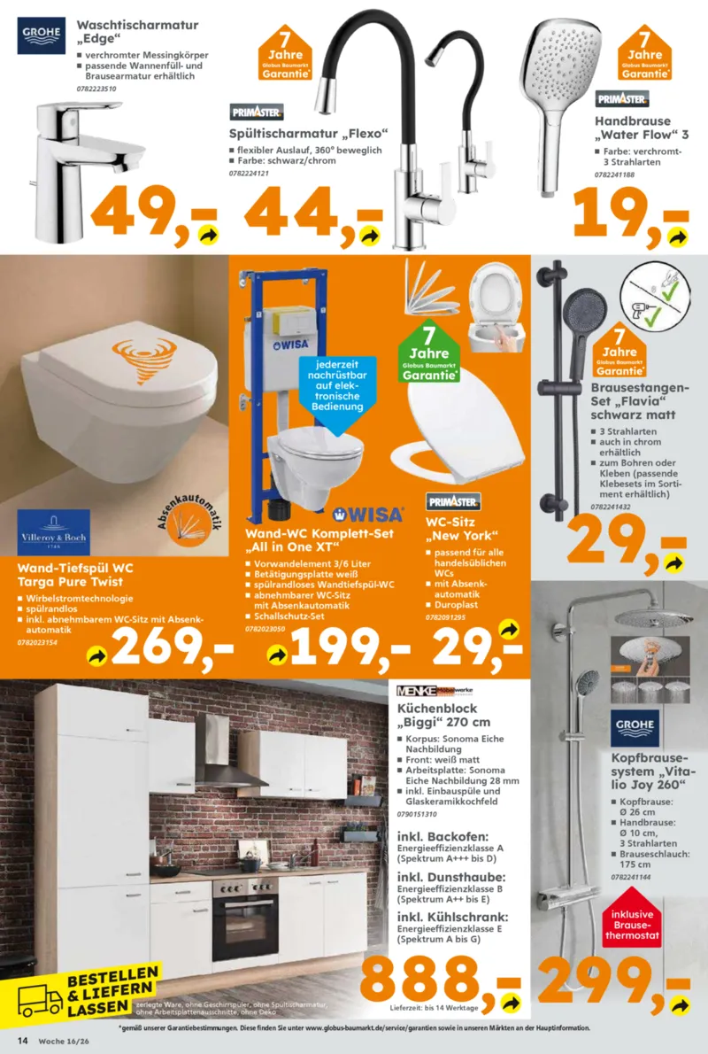 Globus Baumarkt Prospekt vom 13.04.2026, Seite 14