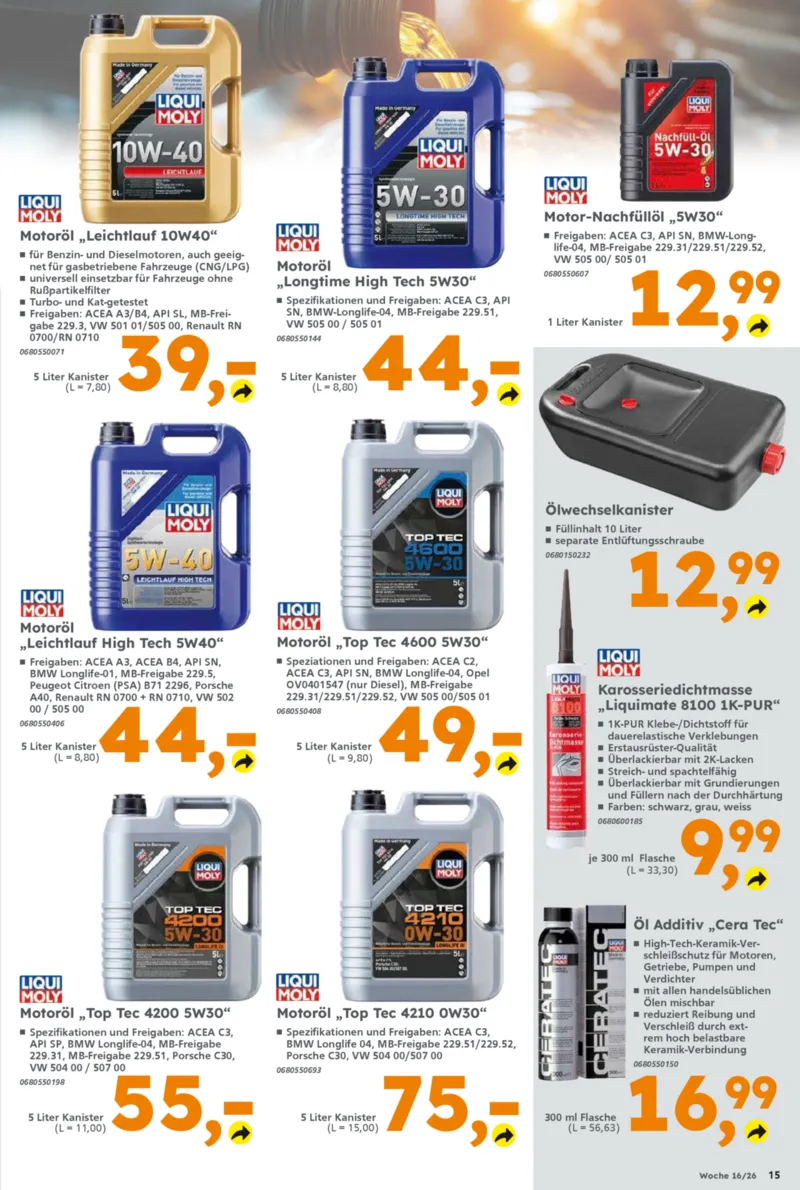 Globus Baumarkt Prospekt vom 13.04.2026, Seite 15