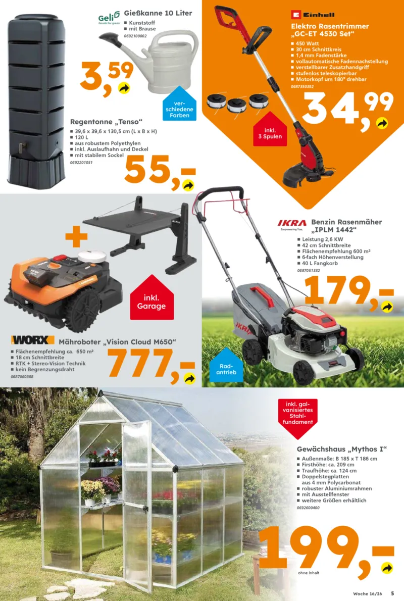 Globus Baumarkt Prospekt vom 13.04.2026, Seite 5