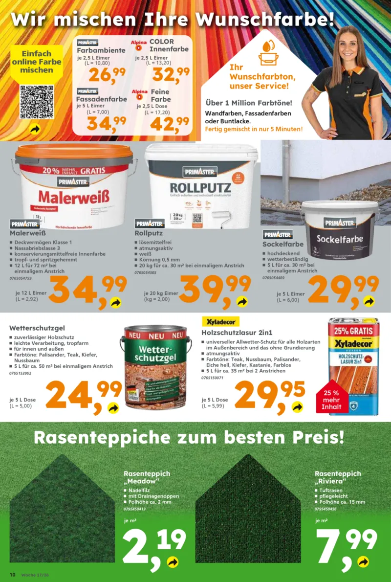 Globus Baumarkt Prospekt vom 20.04.2026, Seite 10