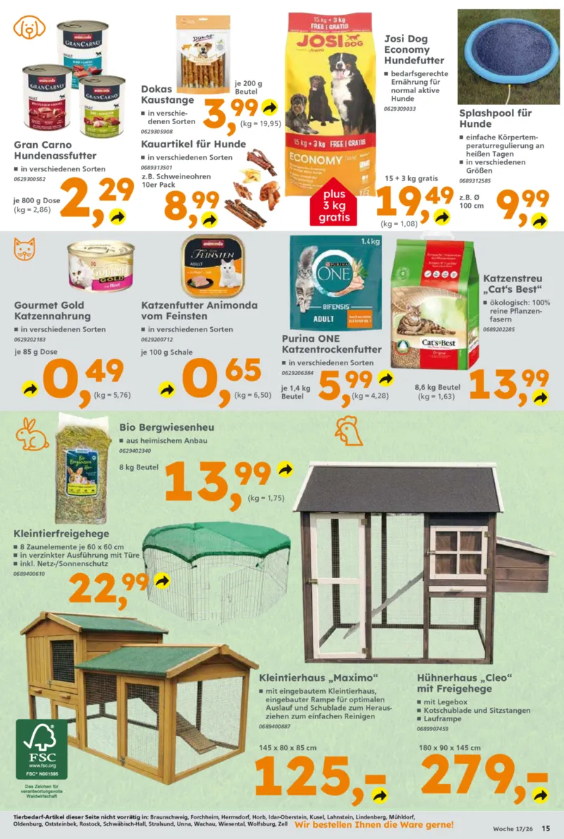 Globus Baumarkt Prospekt vom 20.04.2026, Seite 15
