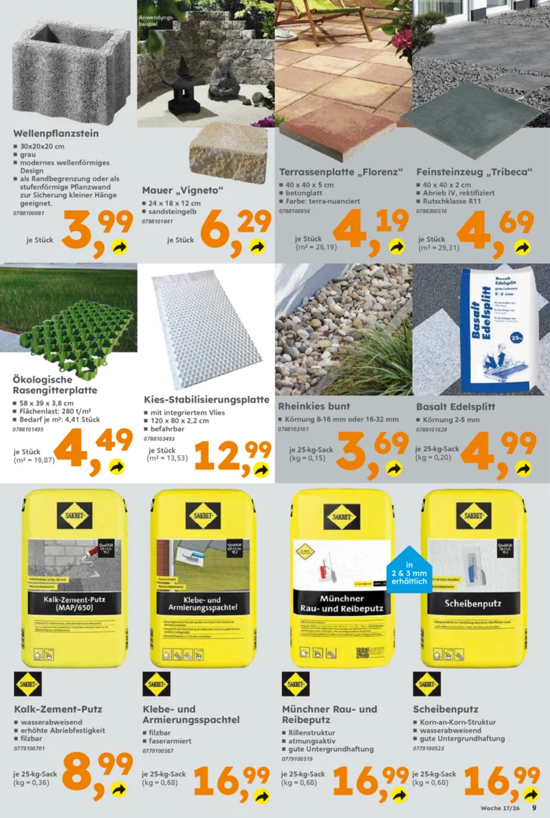Globus Baumarkt Prospekt vom 20.04.2026, Seite 9