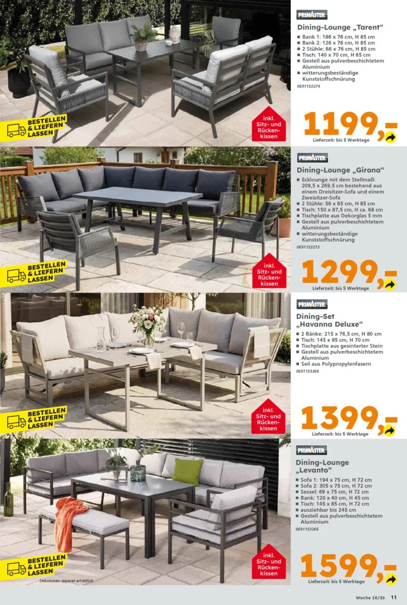 Globus Baumarkt Prospekt vom 27.04.2026, Seite 11