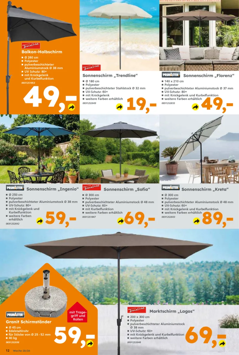 Globus Baumarkt Prospekt vom 27.04.2026, Seite 12
