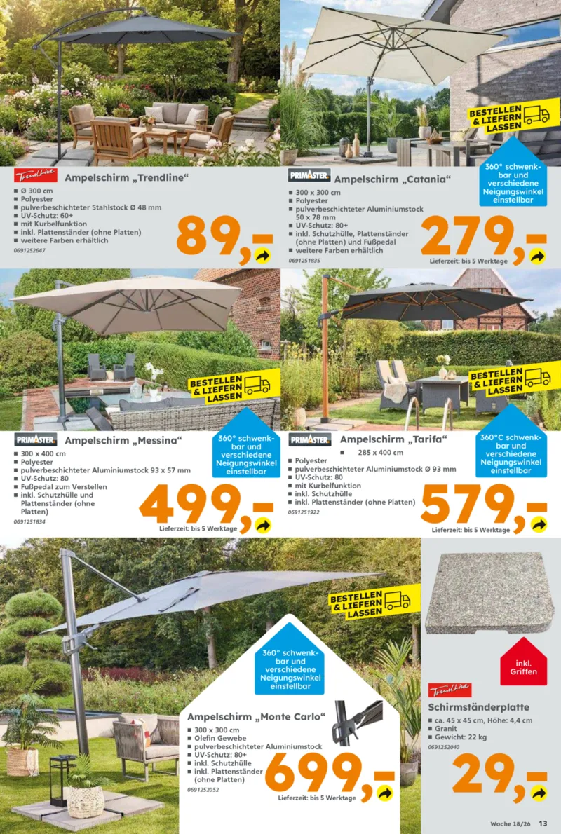 Globus Baumarkt Prospekt vom 27.04.2026, Seite 13