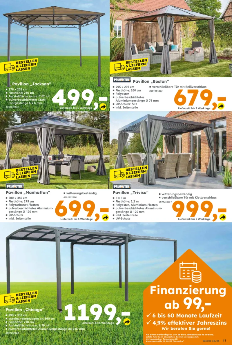 Globus Baumarkt Prospekt vom 27.04.2026, Seite 17