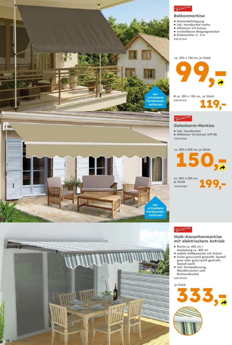 Globus Baumarkt Prospekt vom 27.04.2026, Seite 18