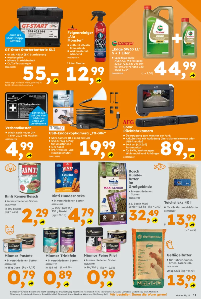 Globus Baumarkt Prospekt vom 04.05.2026, Seite 15