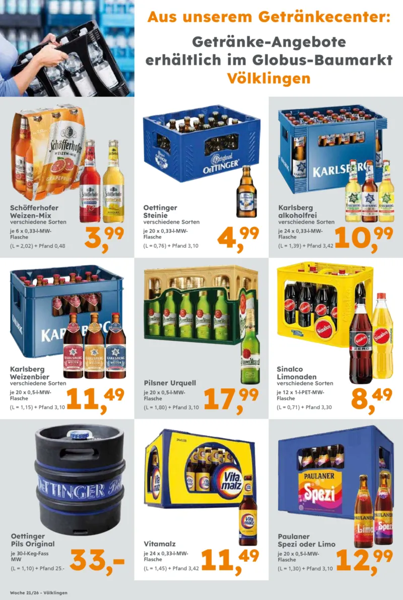 Globus Baumarkt Prospekt vom 18.05.2026, Seite 16