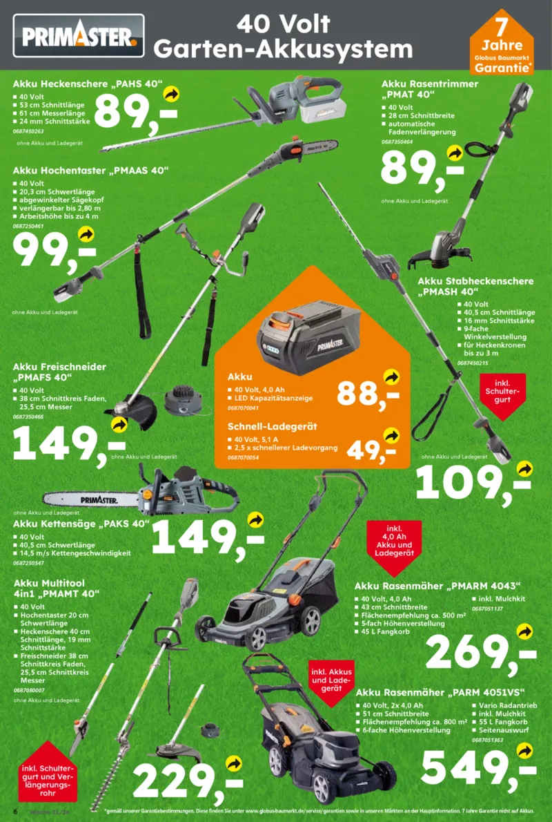 Globus Baumarkt Prospekt vom 18.05.2026, Seite 6
