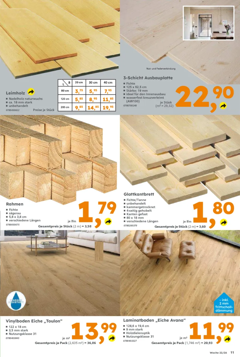 Globus Baumarkt Prospekt vom 26.05.2026, Seite 11