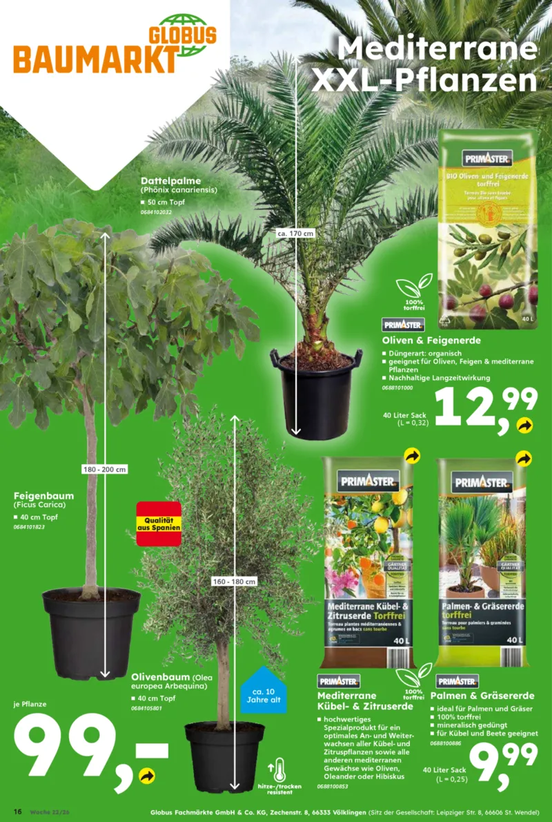 Globus Baumarkt Prospekt vom 26.05.2026, Seite 16