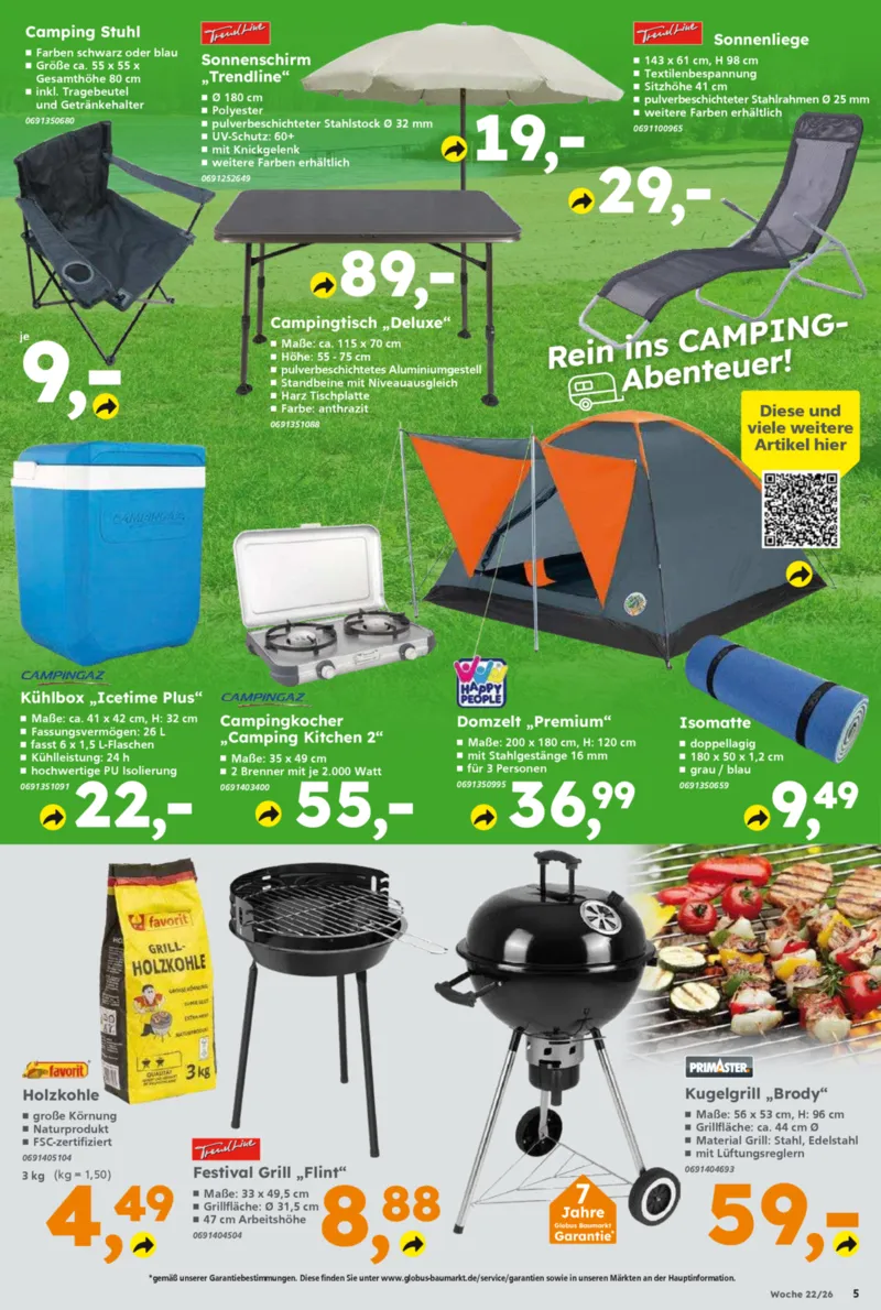Globus Baumarkt Prospekt vom 26.05.2026, Seite 5