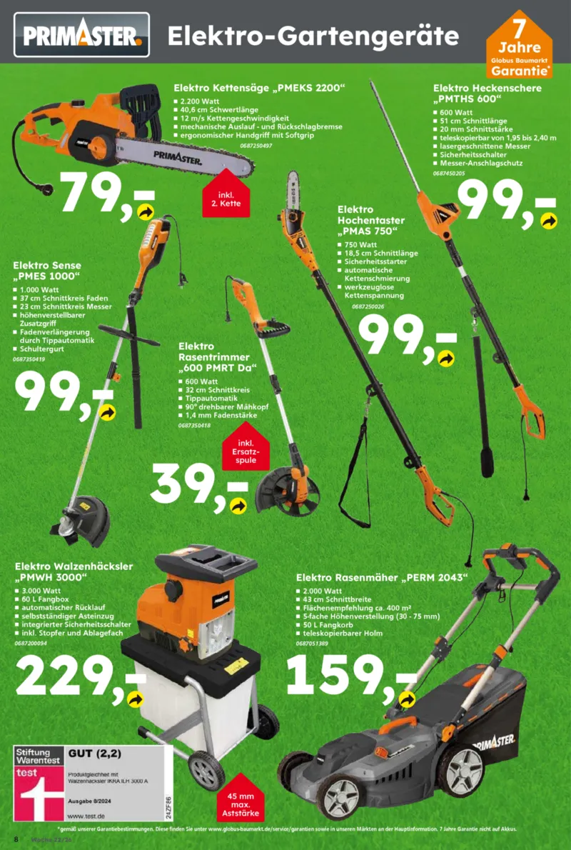 Globus Baumarkt Prospekt vom 26.05.2026, Seite 8