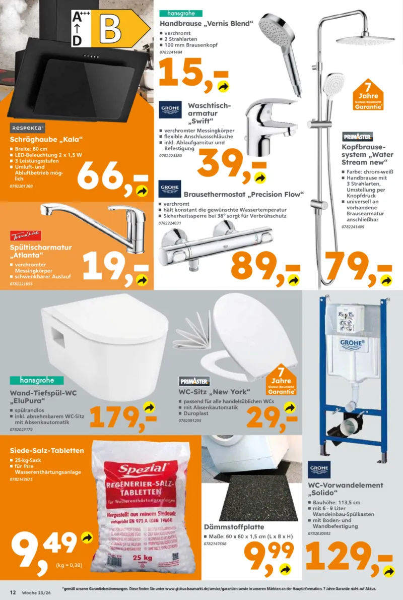 Globus Baumarkt Prospekt vom 01.06.2026, Seite 12