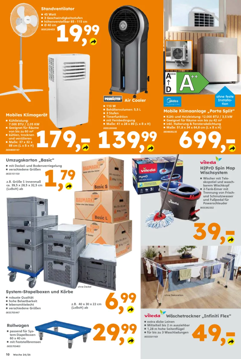 Globus Baumarkt Prospekt vom 08.06.2026, Seite 10