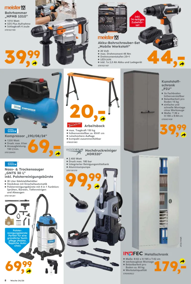 Globus Baumarkt Prospekt vom 08.06.2026, Seite 8