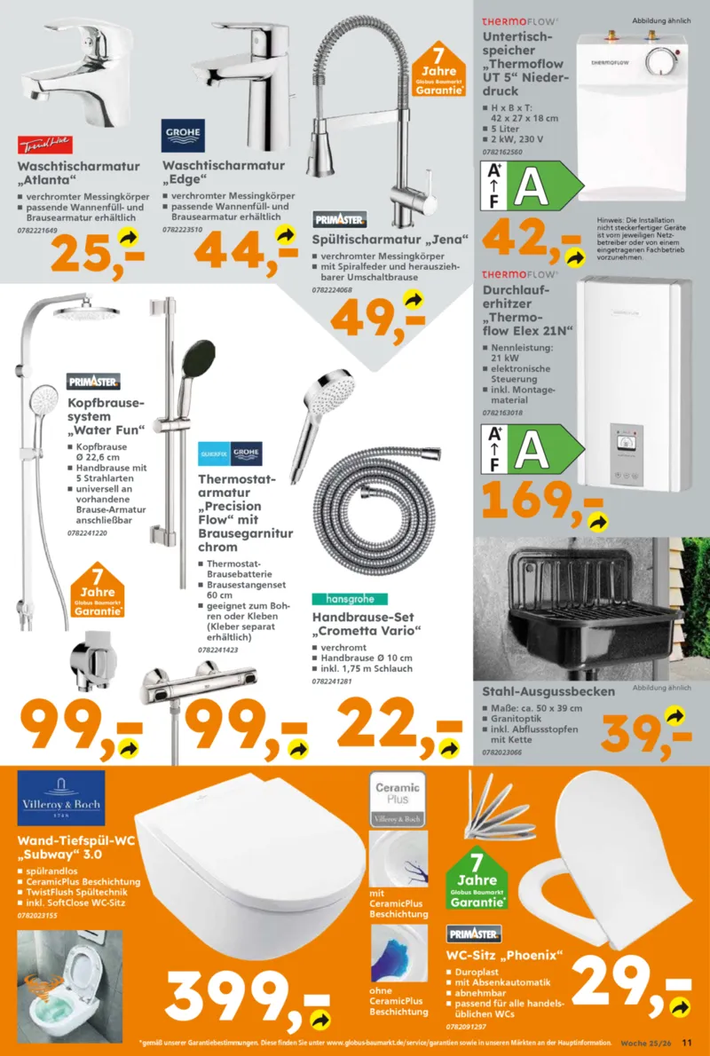 Globus Baumarkt Prospekt vom 15.06.2026, Seite 11