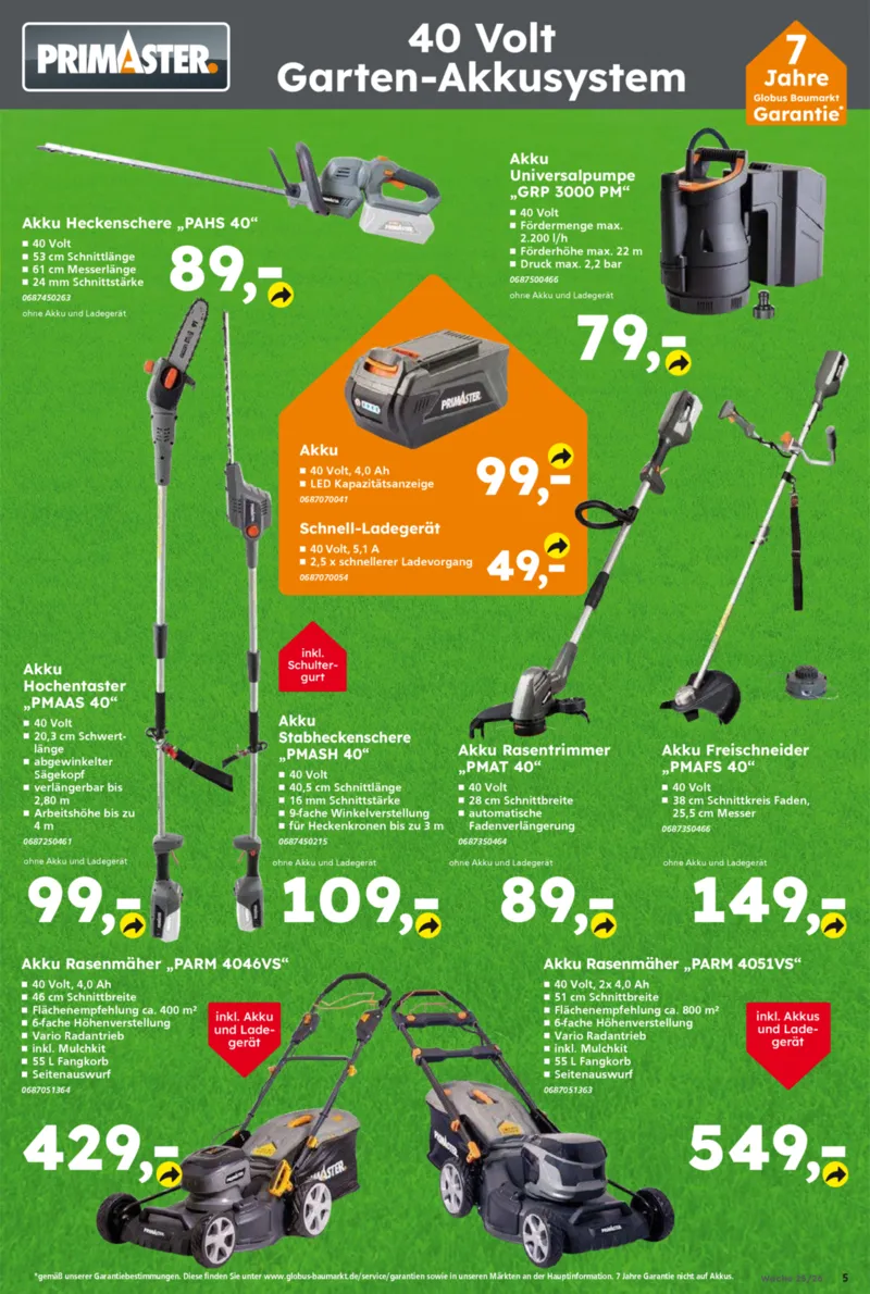 Globus Baumarkt Prospekt vom 15.06.2026, Seite 5