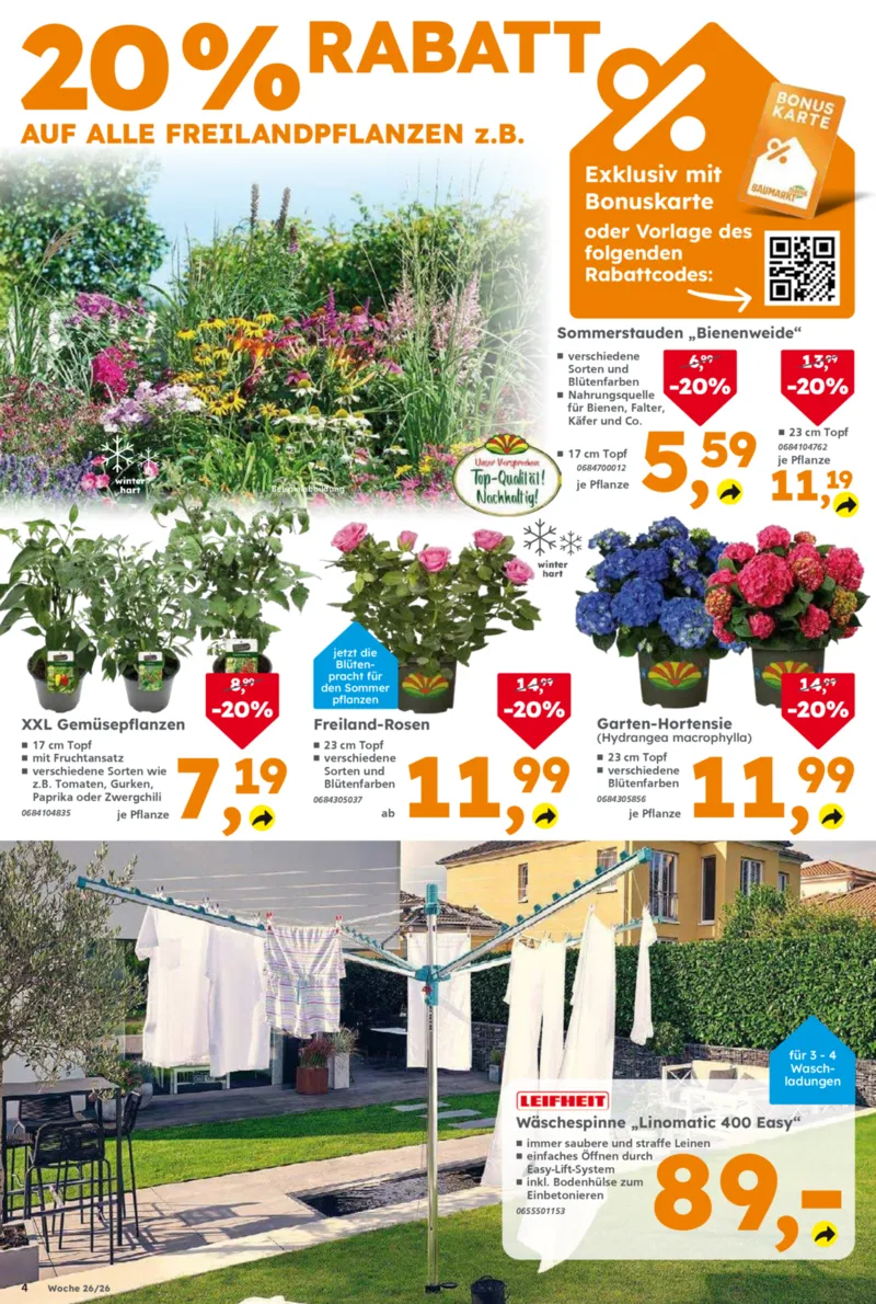 Globus Baumarkt Prospekt vom 22.06.2026, Seite 4