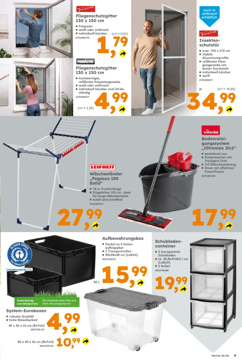Globus Baumarkt Prospekt vom 22.06.2026, Seite 9