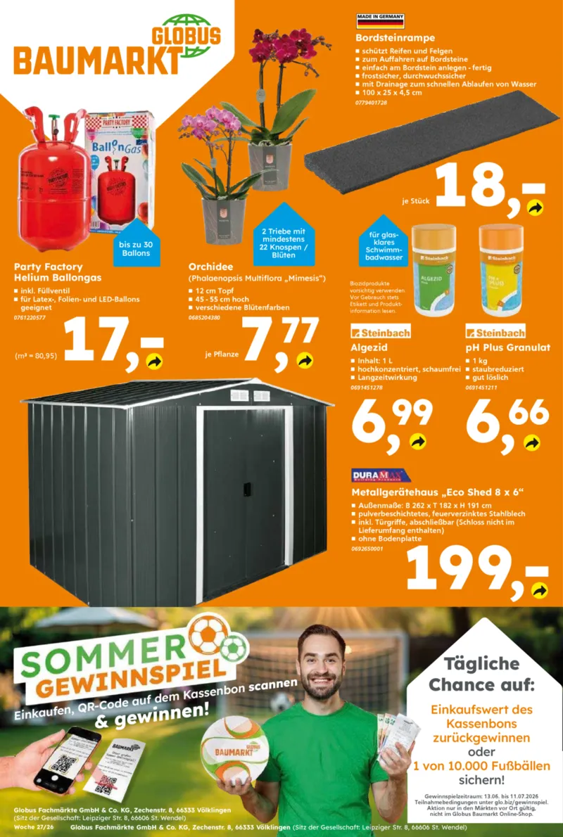 Globus Baumarkt Prospekt vom 29.06.2026, Seite 16