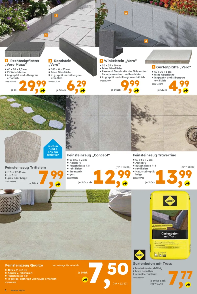 Globus Baumarkt Prospekt vom 29.06.2026, Seite 6