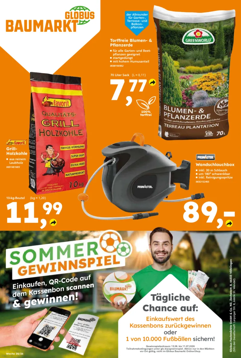 Globus Baumarkt Prospekt vom 06.07.2026, Seite 12