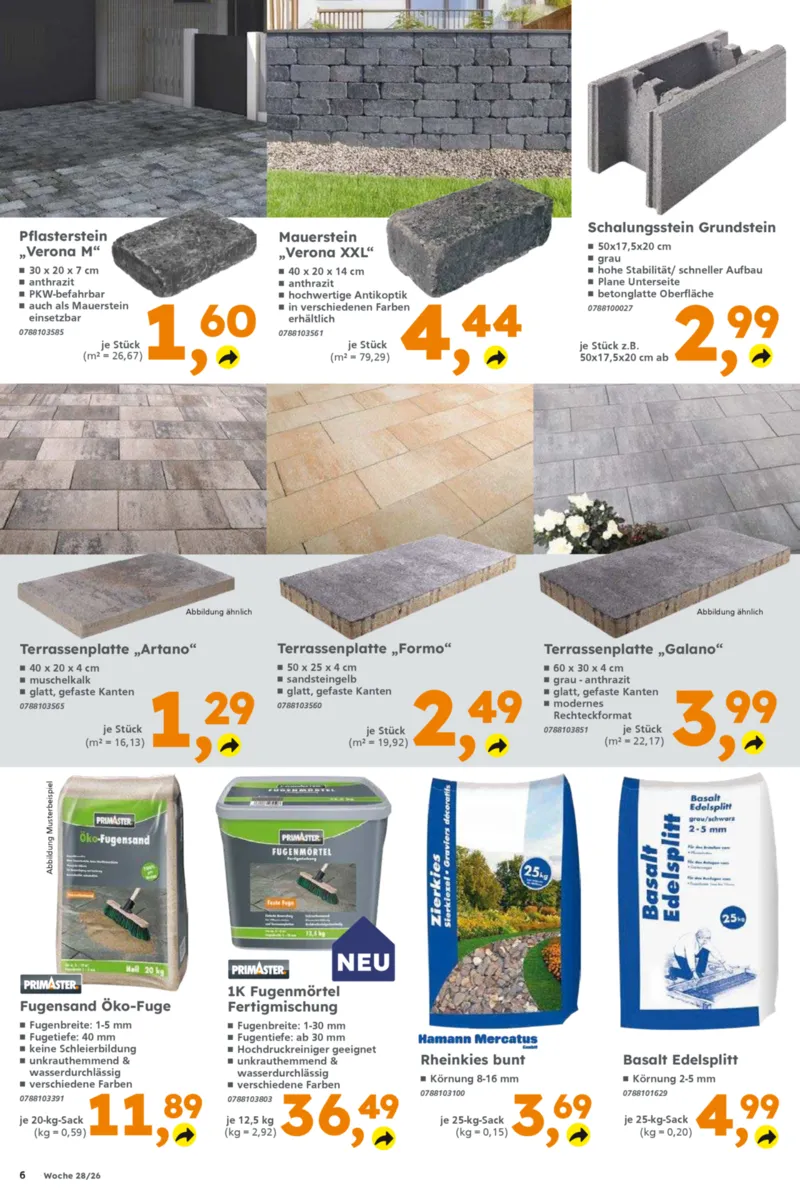 Globus Baumarkt Prospekt vom 06.07.2026, Seite 6