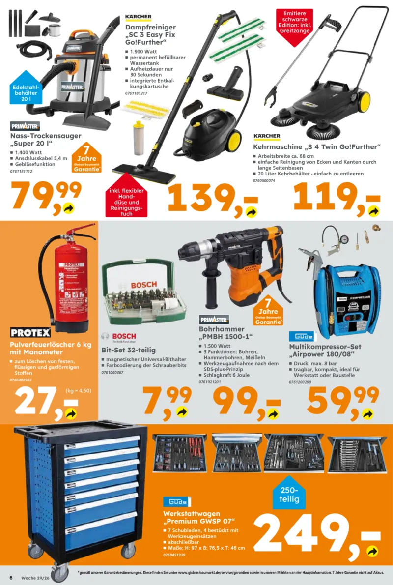 Globus Baumarkt Prospekt vom 13.07.2026, Seite 6
