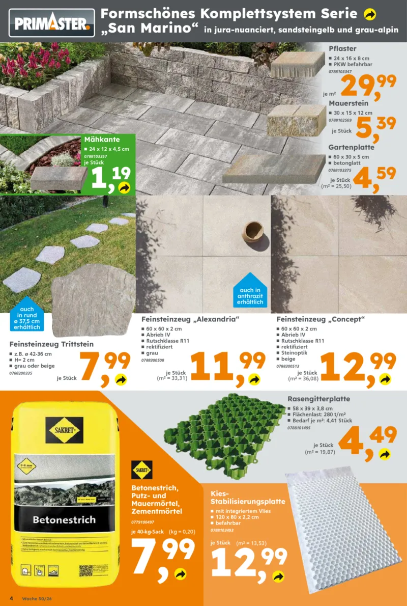 Globus Baumarkt Prospekt vom 20.07.2026, Seite 4