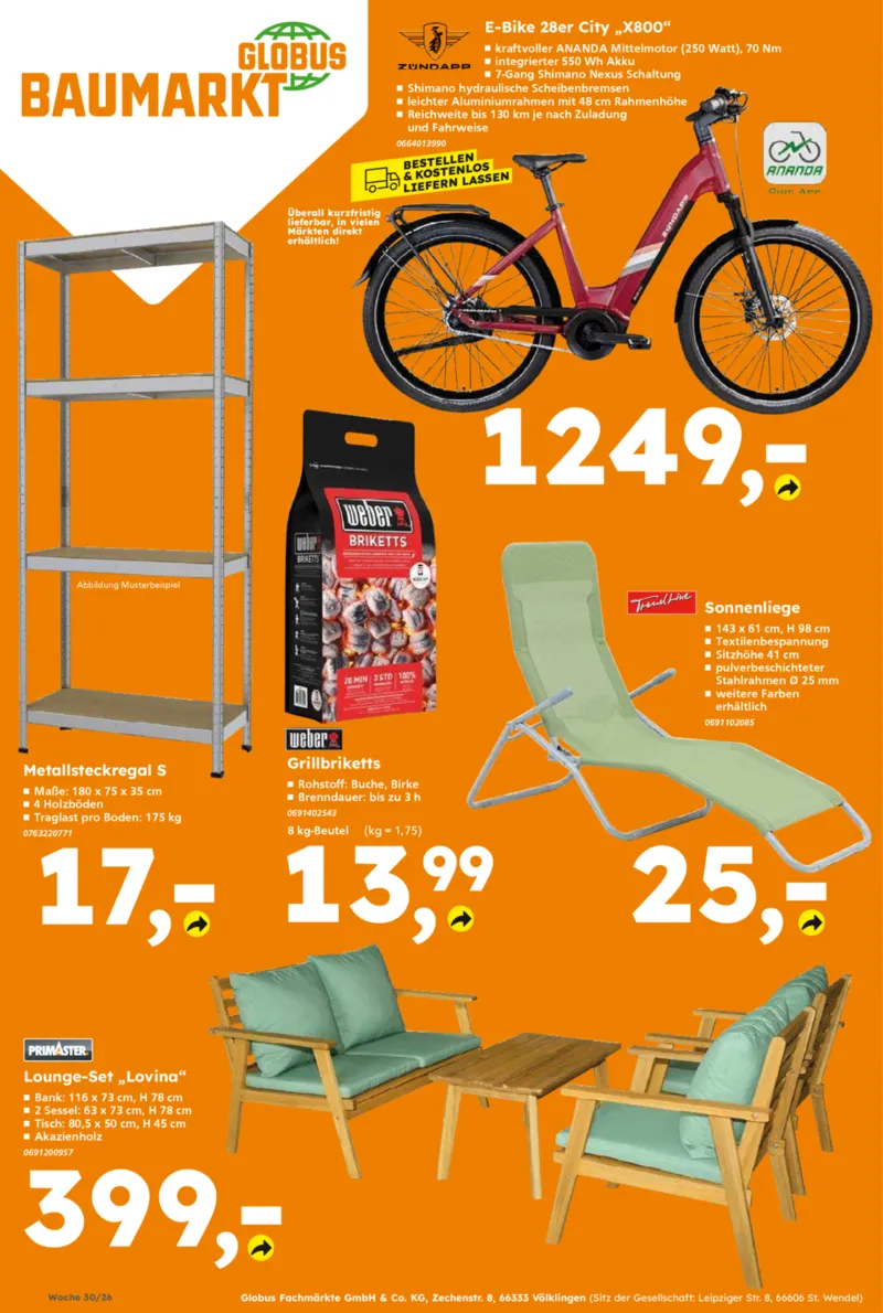 Globus Baumarkt Prospekt vom 20.07.2026, Seite 8