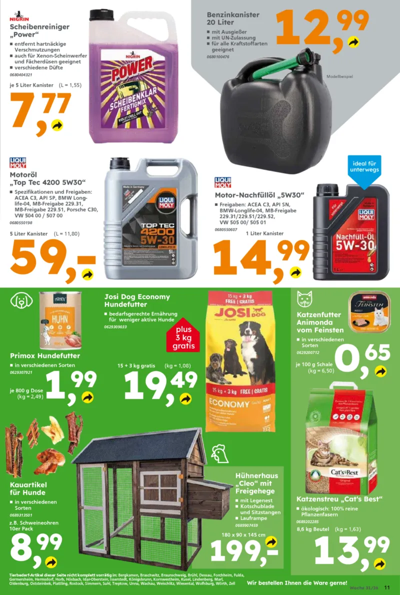 Globus Baumarkt Prospekt vom 27.07.2026, Seite 11